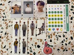 BTS DECO KIT トレカ・ステッカー　ジョングクセット