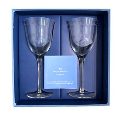 ウェッジウッドグラス６個ワイルドストロベリー 限定品【希少】 2025年最新】ウェッジウッド ワイルドストロベリー ワイングラス