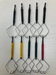 ③ボビンホルダー 黒 緑 黄 赤 10本 まとめ売り 釣り フィッシング アウトドア