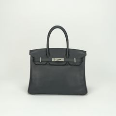 エルメス HERMES バーキン30 バーキン 30 バッグ トートバッグ スイフト グラファイト Graphite グレー Gray シルバー金具 ハンドバッグ ヴォースイフト