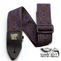 ERNIE BALL/Jacquard Strap PURPLE PAISLEY JACQUARD [#4164]〈アーニーボール〉