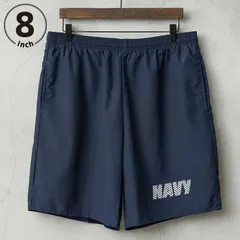 実物 新品 デッドストック 米軍 US NAVY フィジカル トレーニングショーツ made by SOFFE 8インチ XL ※メルカリ便（匿名）発送のサムネイル