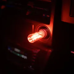 usb ライト 車 車内ライト イルミネーション カー用品 アクセサリー lattre (レッド) [レッド]