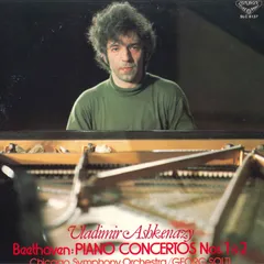 LP ヴラディーミル・アシュケナージ ベートーヴェン: ピアノ協奏曲第1番 作品15, 第2番 作 SLC8137 LONDON /00260
