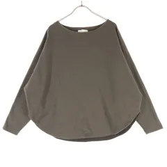 UNITED ARROWS ユナイテッドアローズ 長袖 ラウンドネック トレーナー ブラウン レディース 古着