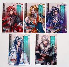 マツリカの炯 -kEi- 天命胤異伝 2023＆2024 冬のオトメイトまつり ブロマイドセット フェイ/ルヲ/玖 燕來/胡 青凛/ゼベネラ