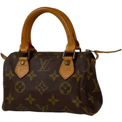 ルイ・ヴィトン Louis Vuitton ミニ スピーディ 2WAY ショルダーバッグ 白タグ ハンドバッグ モノグラム ブラウン M41534 レディース 【中古】