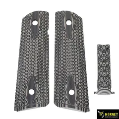 MilTac製　1911Beveled G10グリップ BK 新品 Amazon.co.jp: Guuun 1911 スリムグリップ G10 フルサイズ