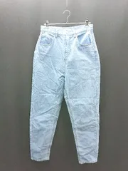 ◇ classicalelf カジュアル ウォッシュ加工 シンプル 着回し デニムパンツ サイズS ライトブルー レディース E  【1308290034644】