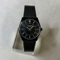 CHRITIAN KENTH クリスチャンケンス　レディース　ステンレスメッシュブレス時計 ブラックメッキ