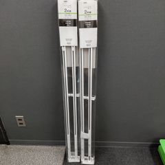 【新品・NITORI】カーテンレール 2M用 ダブル 天井・壁付け両用 2本セット