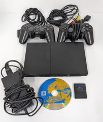 ％通電確認済み PS2 SCPH-75000 コントローラー2点 1つコードちぎれ有り メモリーカード  ソフト ドラゴンボールZ Sparking NEO PS2【ゲーム機本体】【2】