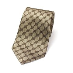 グッチ ネクタイ GG柄 シェリーライン 中古 Aランク GUCCI メンズ