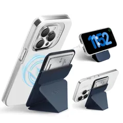 新品 MOFT Snap On 【薄型＆43g超軽量＆カード最大3枚収納タイプ】 スマホスタンド エッジ加工 滑らかな手触り マグセーフ 対応 iPhone15 iPhone14 iPhone13 iPhone12 スマホスタンド ケース カバー Magsafのサムネイル