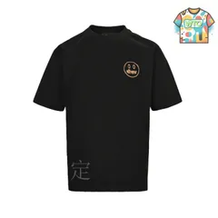 【今日WTO】Drew House 胸元笑顔刺繍 T シャツ-LR56