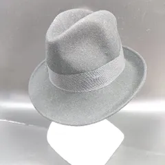 ◇ ⊇◎●未使用● BENELLI ベネリ ウール100% フェルト 中折れリボンハット ブラック サイズF レディース E  【1503310006124】