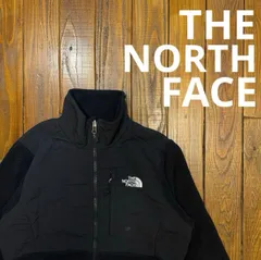 【THE NORTH FACE ザノースフェイス】デナリジャケット 刺繍ロゴ 黒