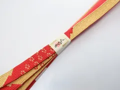 【一輝堂】【着物】 和装小物 帯締め 帯締 高麗組 組紐 金糸 24w-12326