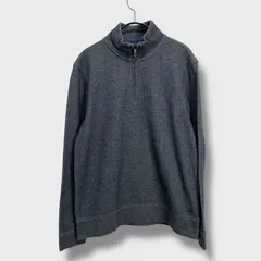 ☆BROOKS BROTHERS☆ブルックスブラザーズ☆ハーフジップスウェット☆ワンポイントロゴ☆ネイビー☆グレー☆S☆A25M