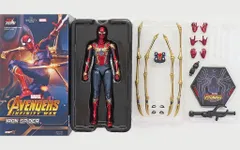 【中古】フィギュア アイアン・スパイダー 「スパイダーマン」 7インチ アクションフィギュア