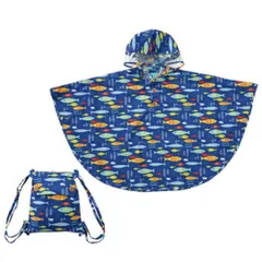 レインコート ポンチョ 新品 キッズ 通販 クッカヒッポ 90cm レインウェア