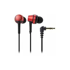 【中古】audio-technica イヤホン カナル型 レッド ATH-CKR50 RD
