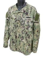 アメリカ軍 海軍 ワークジャケット NWUタイプ3 表記L-XXL 画像現品b
