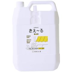 環境大善 きえ～る Dシリーズ 消臭 スプレー 室内用 (詰め替え用 / 4L / 無香料) 部屋用 日本製 天然成分100% 消臭剤 無色透明液