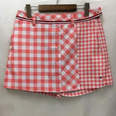 【三沢店58-4-0821】TOMMY HILFIGER ゴルフパンツ　Lサイズ TOMMYHILFIGER 　ゴルフウェア　Lサイズ  トミーヒルフィガーゴルフ ギンガムチェック 短パン ミニスカート