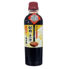 徳造丸 秘伝の煮汁 しょうゆ味 500ml 煮付け 煮物 調味料 煮魚 和食 日本料理 万能たれ 金目鯛のサムネイル
