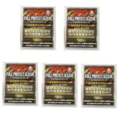 河島製作所 TCG フルプロテクトスリーブ 3枚セット / トレーディングカード トレカ 収納 スリーブ/紫外線カット 傷、汚れ、折れ、ホコリからガードします! ポリカーボネート 5個セット 1のサムネイル