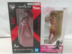 【まとめ売り・バラ売り不可】エヴァンゲリオン 式波・アスカ・ラングレー フィギュア2点セット ヱヴァンゲリヲン 2510-BXat-88