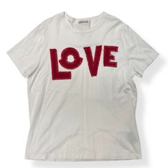 MONCLER 18SS GENIUS 1952 LOVE Tシャツ ホワイト