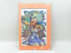 ■【未開封品】不知火フレア 直筆サイン&箔押し複製メッセージ入りlack描き下ろしポストカード 誕生日記念2022数量限定ver. ホロライブ(044)