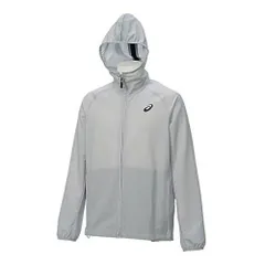 アシックス(ASICS) パーカー フルジップ フーディ 142509 0718 シルバーグレー XXXLサイズ