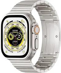 【在庫処分】コンパチブル for apple watch バンド apple watch リンクブレスレット チタン製 取り外しボタン 軽量 丈夫 調整工具不要 iWatch Ultra3/Ultra2/Ultra/SE Series Ultra 10 9 8