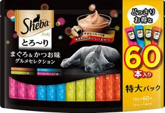 2023年最新】シーバ Sheba とろ~り メルティ まぐろ味セレクション 48g