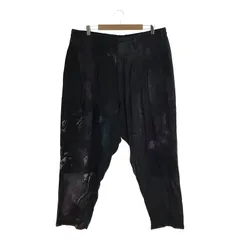 ヨウジヤマモト 15SS レザー転写パンツ コムデギャルソン イッセイミヤケ ヨウジヤマモト 15SS レザー転写パンツ コムデギャルソン