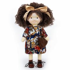 ぬいぐるみ 子供たちに最適な人形 かわいい 女の子 柔らかい 12 Olivia - 手作り人形 Doll Waldorf BlissfulPixie