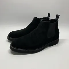 美品〇 PATRICK COX パトリックコックス サイドゴア ブーツ ブラック スエード 25のサムネイル