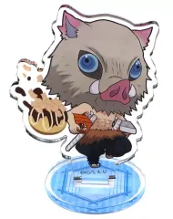 【中古】アクリルスタンド・アクリルパネル 嘴平伊之助 「鬼滅の刃×ばくだん焼本舗 トレーディングアクリルスタンド」 