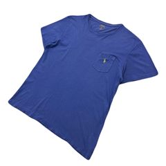 ポロ ラルフローレン 紫 ポケットTシャツ M ポニー刺繍 半袖 - メルカリ