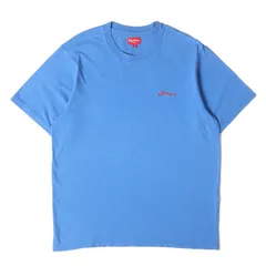 Supreme シュプリーム Tシャツ サイズ:M / 21AW アラビックロゴ 刺繍 ウォッシュド クルーネック Tシャツ (Arabic Logo Washed S/S Tee) / ブルー / トップス カットソー 半袖【メンズ】【中古】のサムネイル