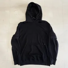 1017 Alyx 9SM アリクス プルオーバーフーディ ブラック 1017 ALYX 9SM ダメージ プルオーバー パーカー | ブラック