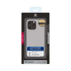 【 新品 未開封 】   パワーサポート Air Jacket for iPhone 14 Pro Max Clear Black Clear Black Clear Black PFIC-73 未使用 送料無料
