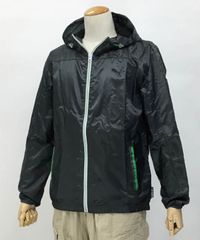 プーマ★メンズパッカブル撥水ウィンドブレーカー★Mダークグレー新品