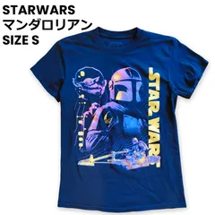 【S】STAR WARS スターウォーズ マンダロリアン グローグー ネオン調 Tシャツ【古着】25034
