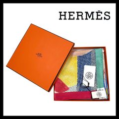 M【HERMES】シルクのまなざし カレ70 スカーフ クレモン・バルコン エルメス REGARD DE SOIE Clément Balcon (57386H14)