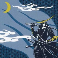 [중고] 수건·수건(캐릭터) 다테 마사무네 핸드 타월 [이치반 복권 전국 BASARA ~전국 창세~] F상