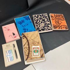 新品　ふくさ　風呂敷　タオル&ボールぺンセットまとめ売り 和装小物 風呂敷 ふろしき 和柄 箱入り 昭和レトロ ふくさ ファッション小物